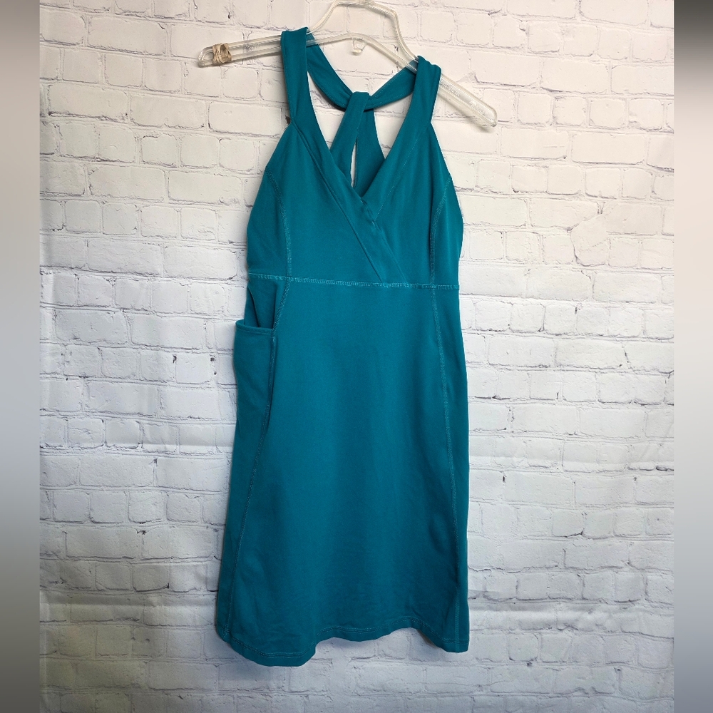 Lucy/  Teal Athletic Dress
